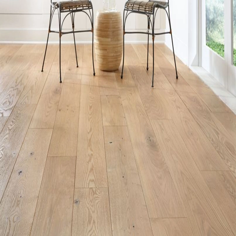 Household/Commercial White Oiled Brushed Engineered Oak Wood Flooring