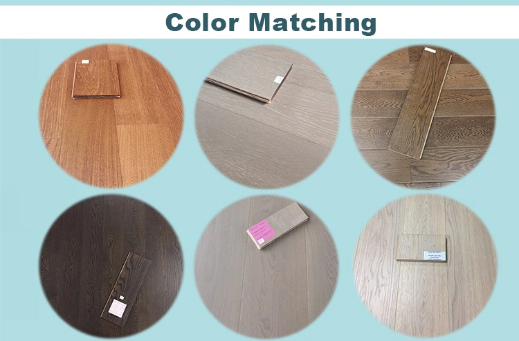 Golden Natural Color Teak Wood Chevron Engineered Flooring