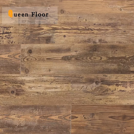 Piso laminado AC4 de cor escura direto da fábrica melhor preço interno 8 mm
