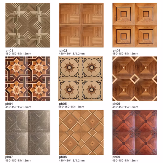 Pisos de madeira em parquet de madeira de teca para banho de sol /pisos projetados