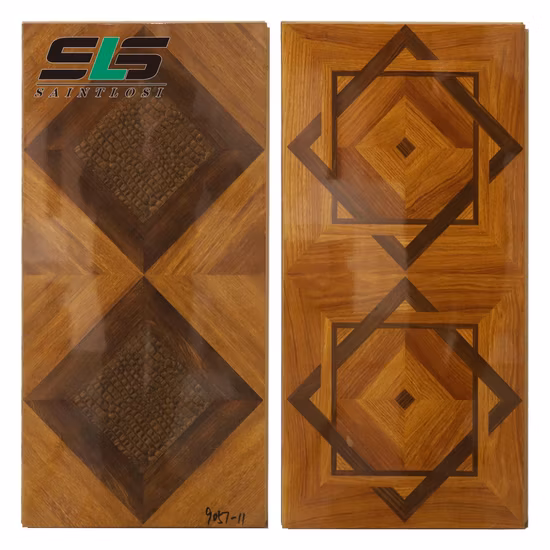 Pisos laminados com textura de madeira de carvalho HDF projetado